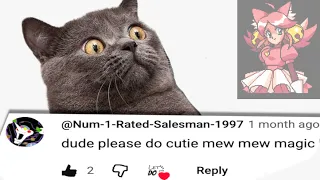 Cutie Mew Mew Magic but with real cat sounds 😸