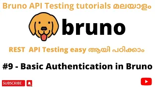 Basic Authentication in Bruno REST API Testing tutorials for Beginners Malayalam
