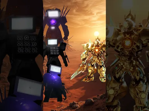 Titan Tvman vs Titan Clockman #skibiditoilet #titantvman #titancameraman #viral