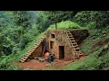 Download Lagu Epic Underground Cliff Shelter Expansion | Primitive Survival Bushcraft Secrets in the Wild