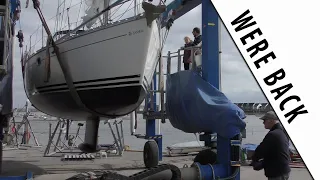 NEW SAILS AND NEW RIGGING, this is what we have been doing