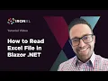 Tutorial How to Read Excel File in Blazor NET IronXL