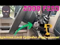 Replacing ignition key cylinder 2008 Ford F250 Super Duty