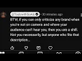They aren t shills