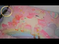 Adorable Twin Bedding Set Rainbow Pink Comforter Reversible 2025