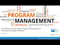 Everything About PgMP Program Management Professional - Webinar Version