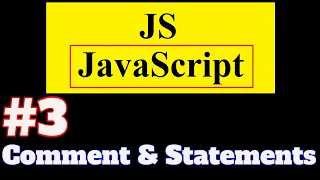 JavaScript Tutorial in Hindi Comments and Statements