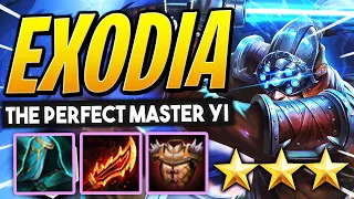 EXODIA MASTER YI w/ PERFECT ITEMS ⭐⭐⭐ How to play BLADE BROS! | TFT 10.8 Guide | Teamfight Tactics