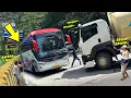 Lagu DETIK-DETIK MENEGANGKAN !!! Bus Nyaris Adu Banteng Dengan Truk, Kernet Bus Sampai Turun Ke Jalan