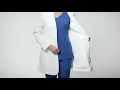Healing Hands 5101 Fiona Lab Coat - Scrubs Clogs