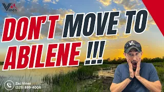 5 Reasons NOT to Move to Abilene Tx