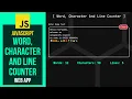 How To Create A JavaScript Word Counter Web Application From Scratch JS