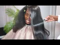 This Silk Press Process - Will Put You to Sleep