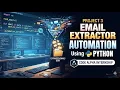 Python Email Extractor Automation Project 3 CodeAlpha Internship