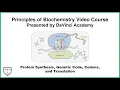 Protein Synthesis Genetic Code Codons and Translation Molecular Biology 5 of 11