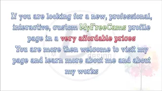 MyFreeCams profile