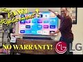 Dead OLED LG Panel Fixed For FREE Out of Warranty How LG Took Care of Its Customer Repair Story