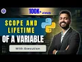 Lec-46 Scoping in Python Scope Lifetime Python for beginners