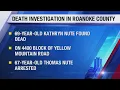 UPDATE Arrest made in Roanoke County death investigation