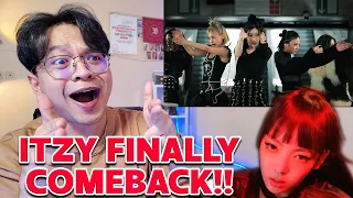 ITZY TUNNEL VISION MV REACTION DANCE NYA FIX VIRAL 