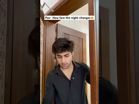 How fast the night changes🥹🥀 | Raj Grover | #shorts