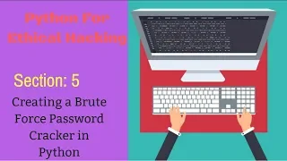 Introduction To Python For Ethical Hacking 015 Lets Create a Brute Force Password Cracker