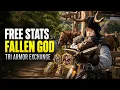 FREE Stats TRI Fallen God Armor