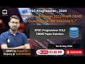 RPSC Programmer - 2013 Paper Solution of DBMS RPSC Programmer DBMS by Narpat Sir