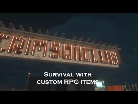 Minecraft server video for Crimson Club