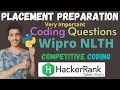 Wipro NLTH Coding Question in Python Compare the Triplets HackerRank Solution in Python