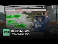Calm night before threat of severe weather moves into Philadelphia region Thursday