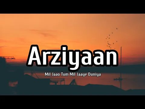 Download MP3 Mil jao tum mil jaye duniya Lyrics (Arziyaan) | Jigariyaa | Vikrant Bhartiya, Aishwarya Majumdar