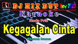 Download Kegagalan Cinta ~ Rhoma Irama || Karaoke Dj Dangdut Orgen Tunggal (Nada Pria) Cover By RDM MP3