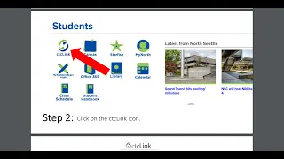 Download Transcript from ctcLink North Seattle College