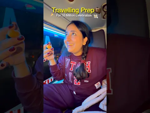 Travelling Preparation #minivlog #ytshorts #shorts