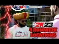 WHERE IS RONNIE 2K ALL 4 RONNIE2K LOCATIONS TO UNLOCK REBIRTH ON NBA 2K23