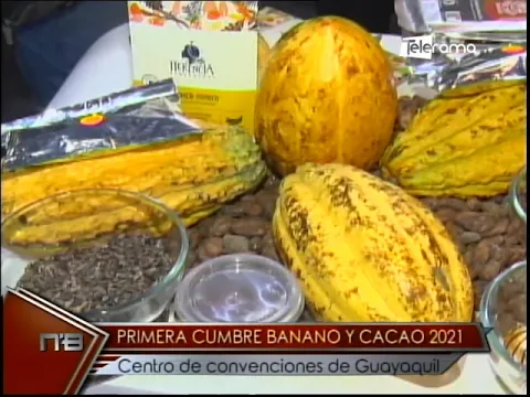 Primera Cumbre Banano y Cacao 2021 Centro de Convenciones de Guayaquil