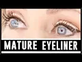Over 50 Makeup Tutorial EYELINER