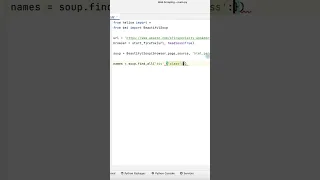 Web Scraping using Helium and Python