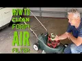 How To Clean Foam Air Filter - Small 4 Stroke Briggs Stratton Engine