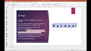 Python-07 - Strings Parsing Strings