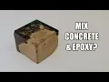 Can You Mix Concrete Epoxy