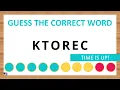 Guess the Correct Word Unscramble in Record Time 6 Letters Agent Quiz