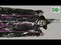 SCHELETRO NERO E VIOLA DA APPENDERE CON SUONO (ART. 8987)