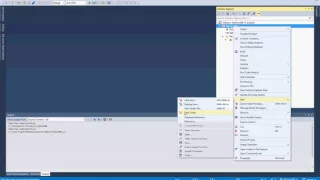 SSDT SQL Server Data Tools Add a Table