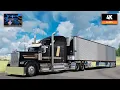 Download Lagu Kenworth W900 + Cummins Signature | Colville - Grangeville | ATS 1.55 4K Gameplay + Wheel Cam