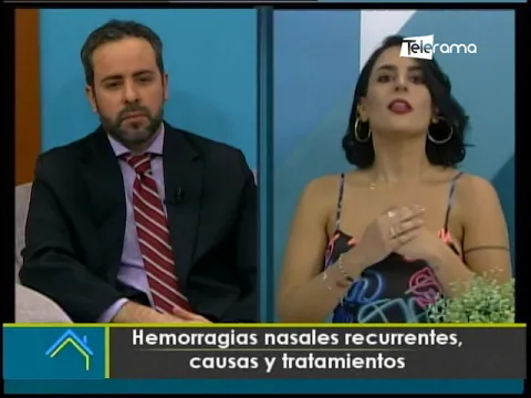 Hemorragias nasales recurrentes, causas y tratamientos