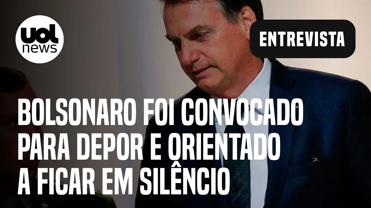 Bergamo: Bolsonaro foi convocado a depor à PF; advogado diz que o orientou a ficar em silêncio