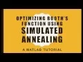 Optimizing Booth s test function using Simulated Annealing - A MATLAB tutorial for beginners