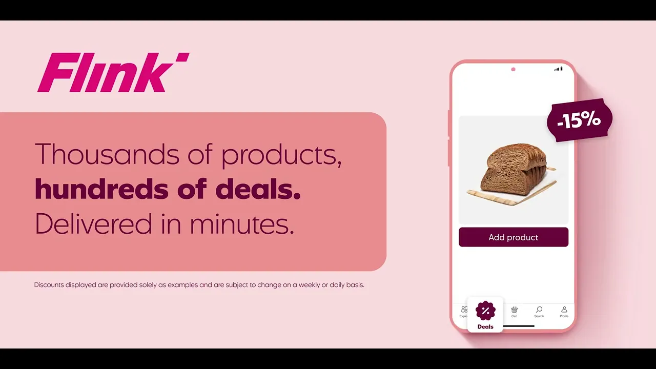 Flink — Flink - Thousands of Products, Hundreds of Deals (YouTube video ad)